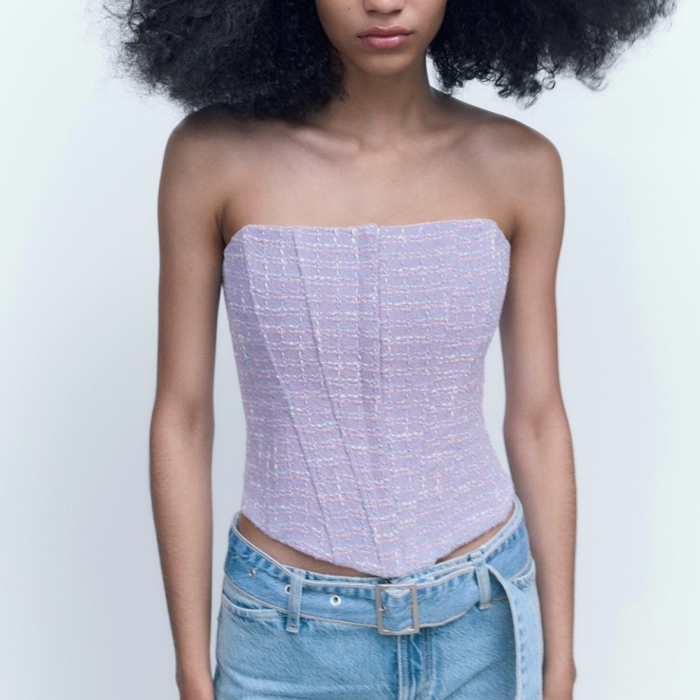 Crop corset